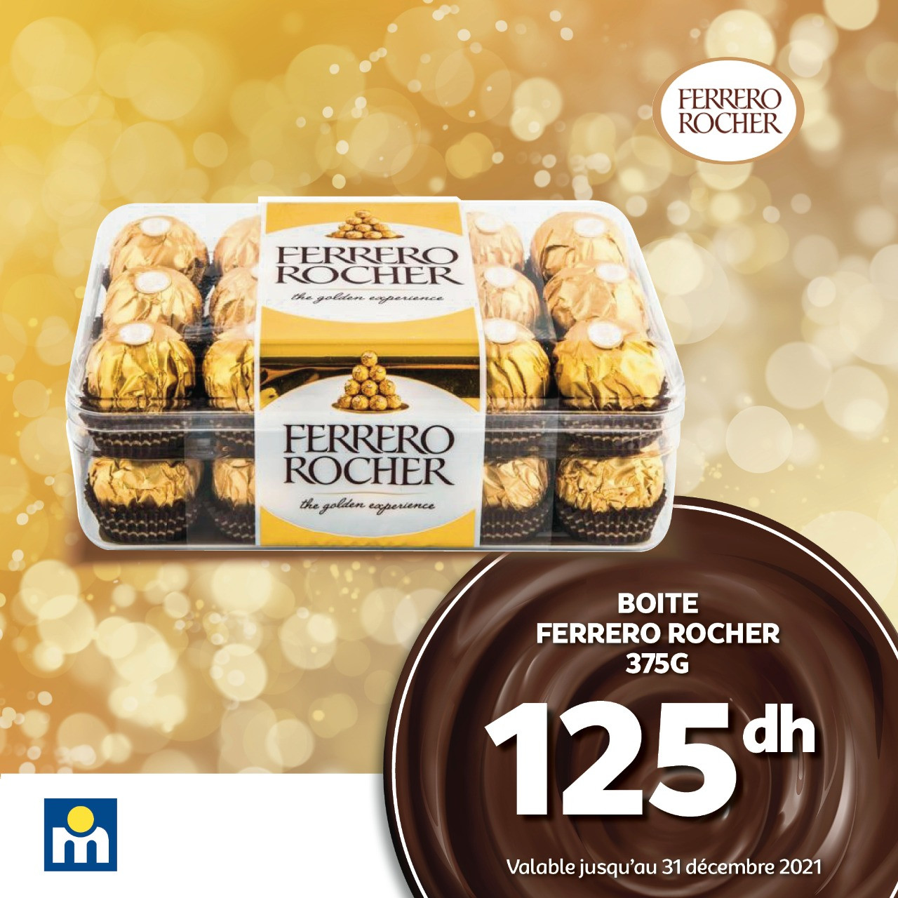 Promo Assortiment chocolat noel FERRERO ROCHER chez Carrefour Express