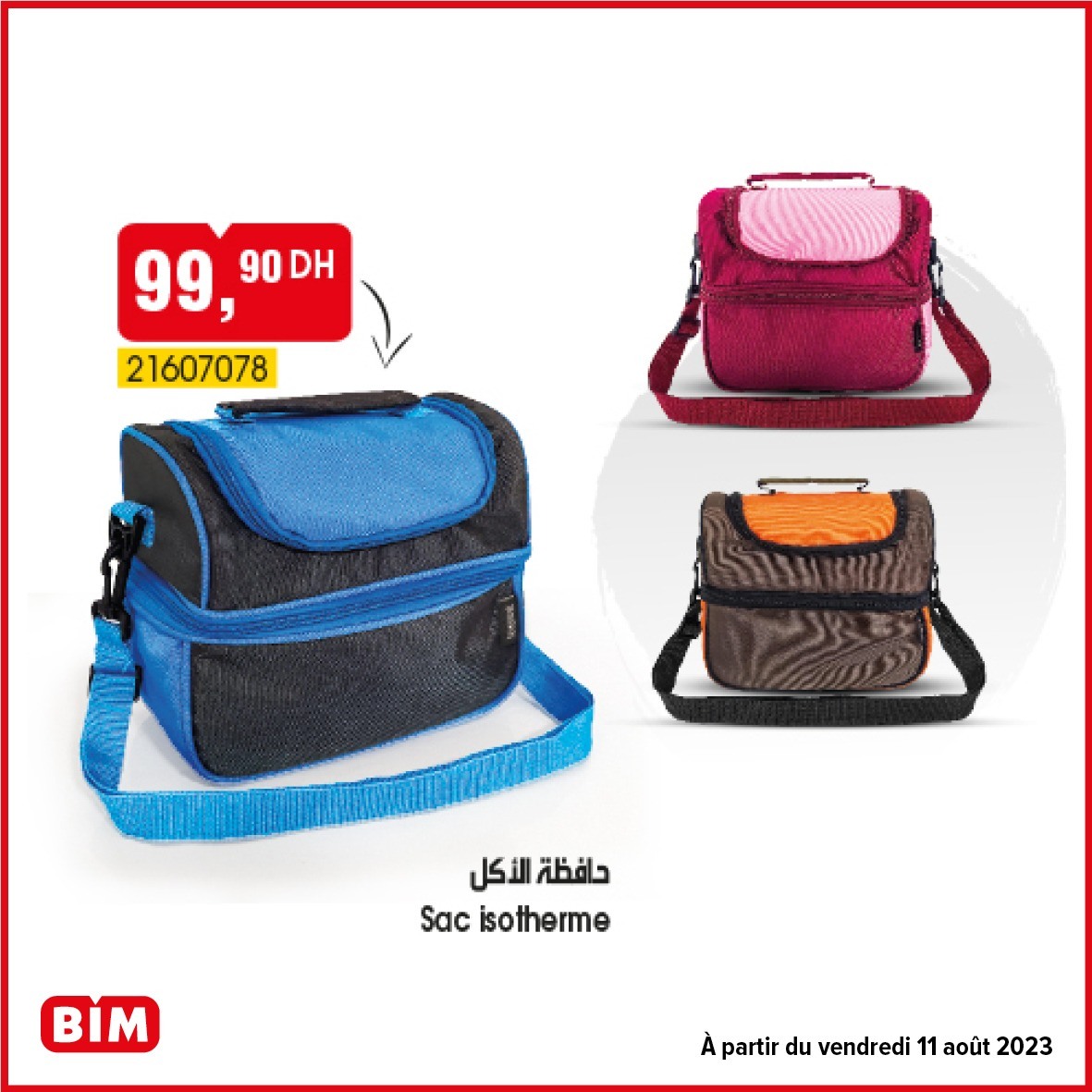 promotion bim 11 aout 2023 sac isotherme